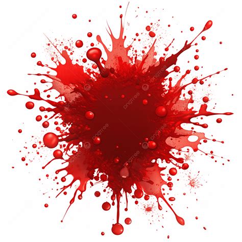 Red Paint Splatter Clipart High Resolution, Red Paint Splash, Blood ...