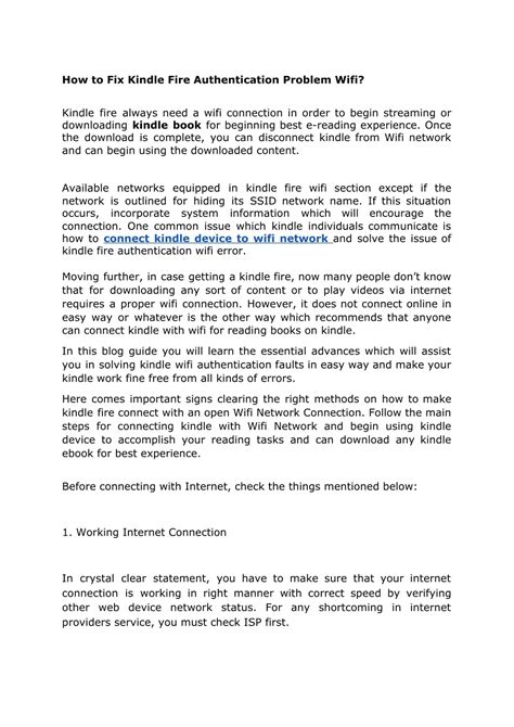 Image result for How to Fix Authentication Problem On Kindle Fire HD