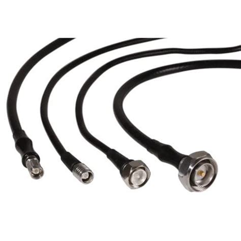 Signal cable harness - LISCA - HUBER+SUHNER - RF / straight / corrugated