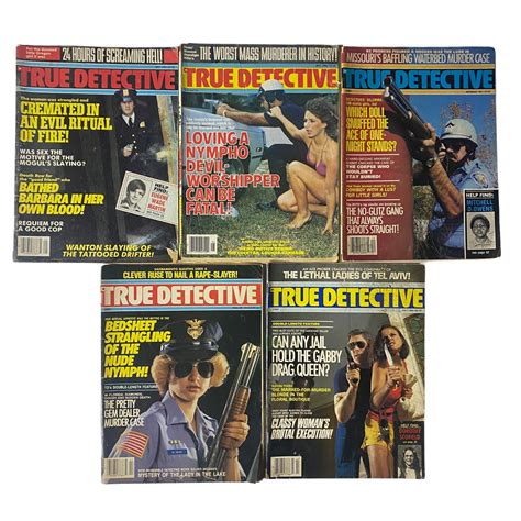True Detective Jan 1978 Rare Crime Magazine