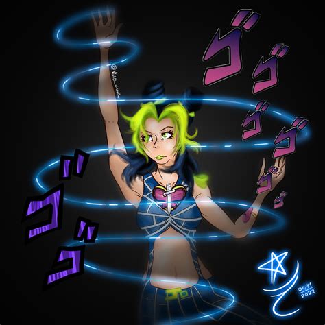 ArtStation - Jolyne Cujoh - Fan Art - Fly Away Stone Free - Jojo's ...