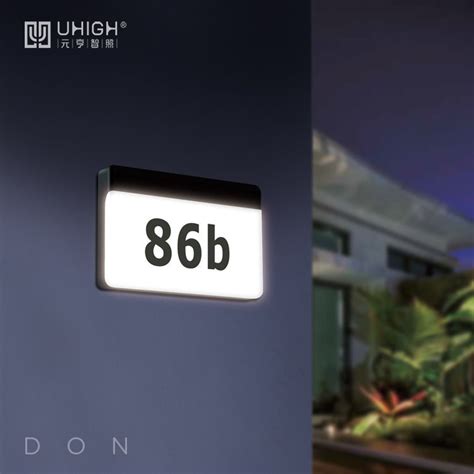 Image result for Outdoor LED Unit Numbers