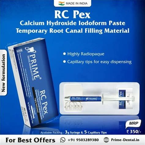 endodontics products - PRIME RC PEX - Calcium Hydroxide Paste with ...