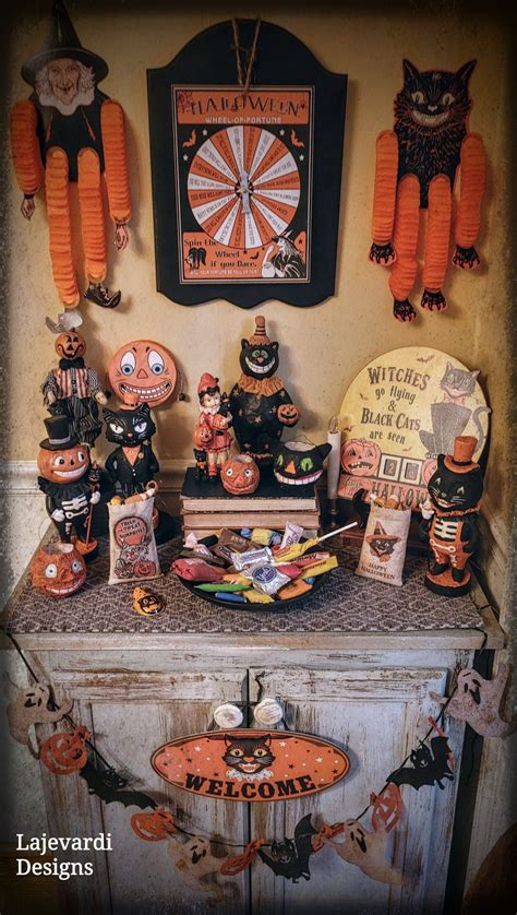 Vintage halloween vignette – Artofit