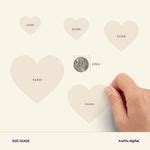 Heart Shape Stickers – Custom Love & Gift Labels | Kraftix Digital
