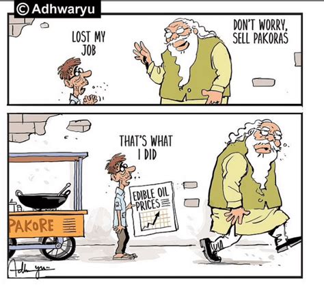 Cartoons on Contemporary India – Once in a Blue Moon Academia