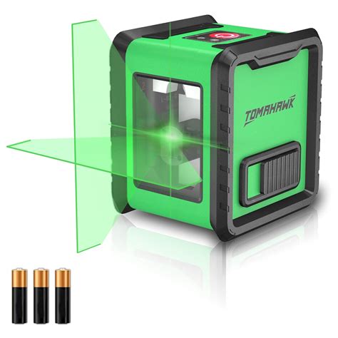 TOMAHAWK® TLC-2315-2 Line laser leveller | Compact 2 Green Line Laser ...