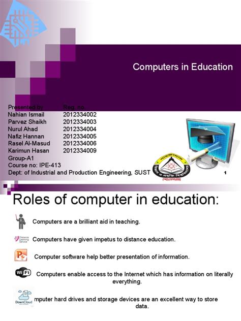 Use of Computer in Education System PDF 的图像结果