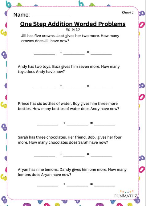 Addition Problems Easy 的图像结果