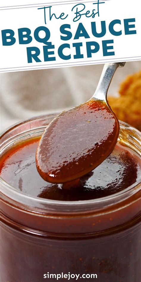 Best Easy Homemade BBQ Sauce Recipe in 2025 | Bbq sauce homemade ...