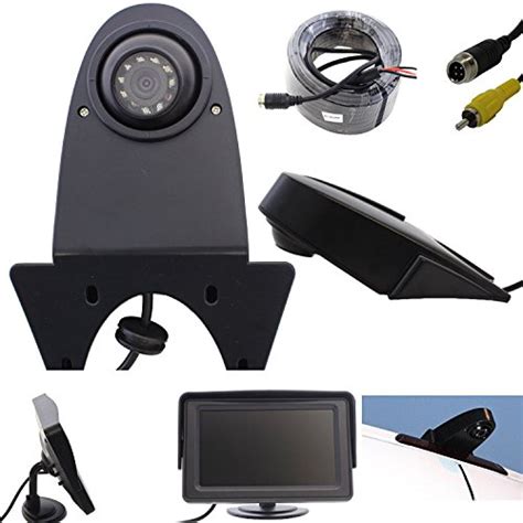 Buy Night Vision Brake Light Rear Backup Camera Replacement With 4.3 ...