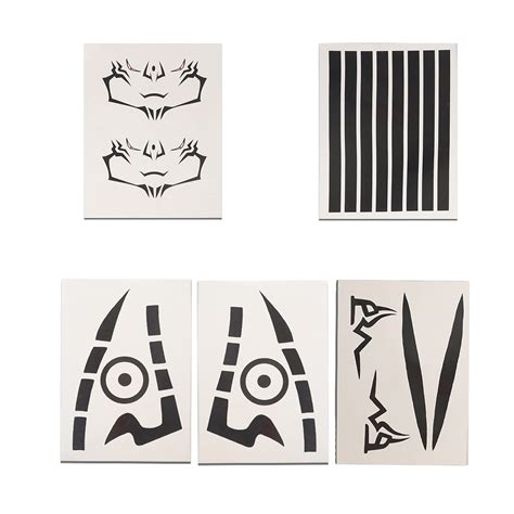 Buy Rulercosplay Transfer Tattoo for Itadori Yuji, Ryomen Sukuna of ...