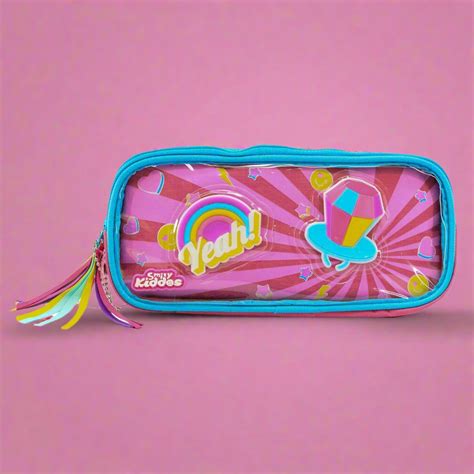 Buy Fancy Transparent Pencil Case (Pink) For School Kids Online in ...