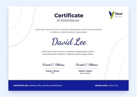 15 Free Attendance Certificate Templates & Inspirations