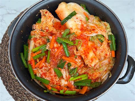 Homemade Traditional Korean Kimchi - Step by Step Recipe