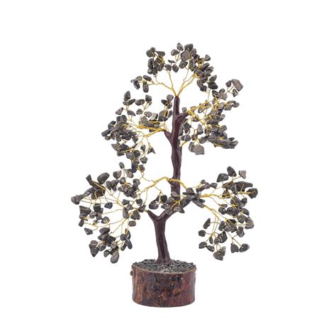 Buy REBUY 9 Inch Pyrite Crystal Stone Tree 350 Gemstone Chips | Natural ...