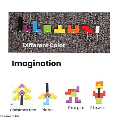 PuzzleTiles™ – Think, Build & Create | Colorful Wooden Blocks | Logic ...