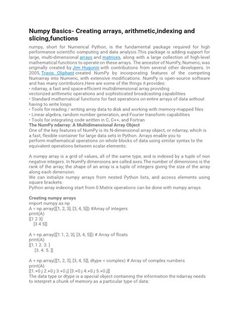 Image result for Numpy Basics for MR P