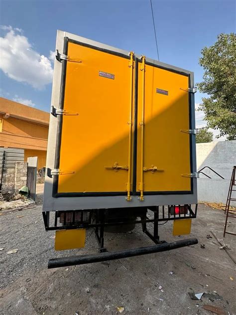 New Refrigerated Container - PUF Insulated Truck Body Fabrication ...