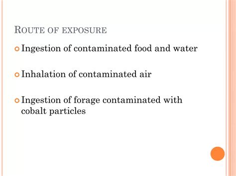 Toxicology of metal & non metals in veterinary (iron, cobalt, fluorine ...