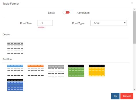 Image result for Table Format for Information