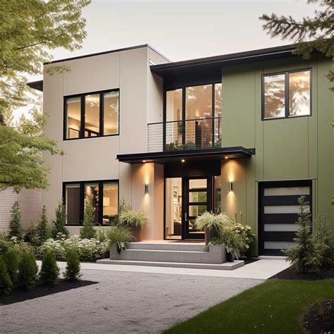 5+ Must-Try Modern House Outside Colour Combinations • 333k+ Inspiring ...