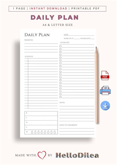 Image result for Daily Plan