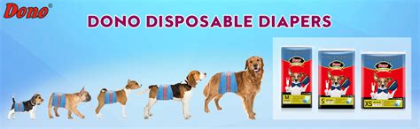 Buy Dono Disposable Dog Diapers Male-Dogs Jeans Super Absorbent Soft ...