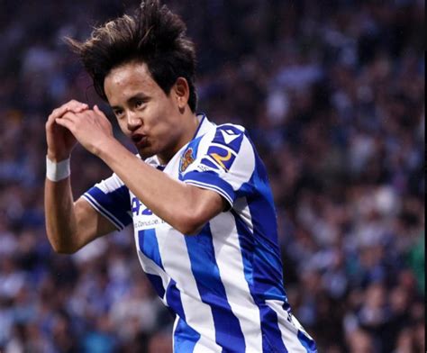 Kubo celebra su gol con la Real a lo Cristiano Ronaldo