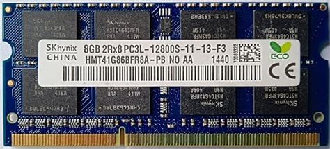 Simmtronics 8GB DDR3L Laptop RAM 1600 MHz (PC 12800) with 3 Year ...
