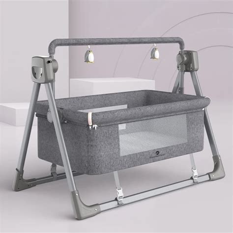 Electric Baby Cradle Swing with Remote Control & Bluetooth Swing