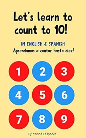 Let's Learn to Count to Ten!: English & Spanish, Traceable numbers ...