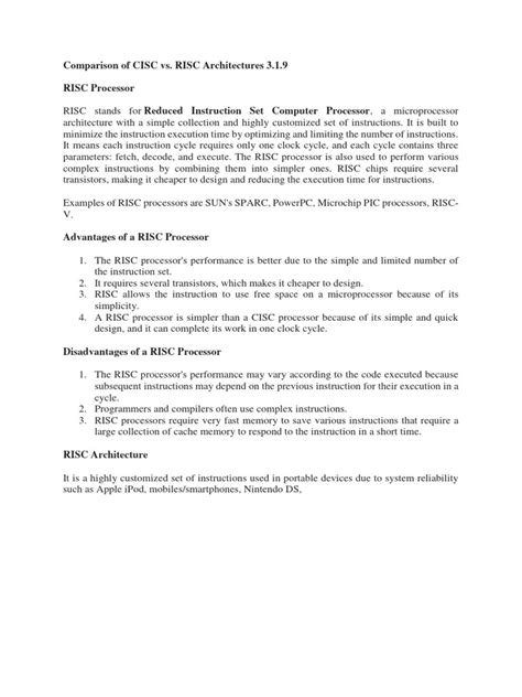 Risc CISC Comparison 的图像结果