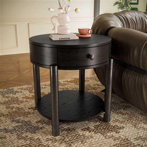 End Side Table With Drawer