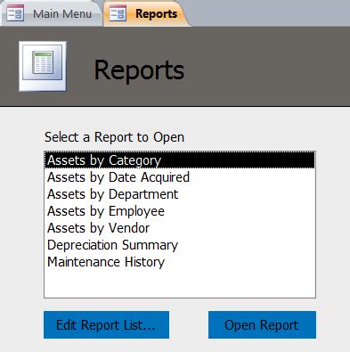 Asset Tracking Database 的图像结果