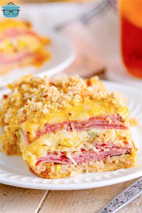 Corned Beef Reuben Casserole EASY REUBEN CASSEROLE RECIPE STORY