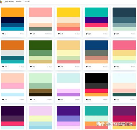 成功懂配色的设计师，都收藏使用这几种网站，你使用过吗？ - 知乎