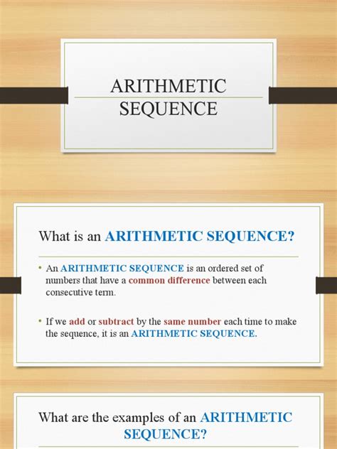 Arithmetic Sequence | Download Free PDF | Mathematics | Arithmetic