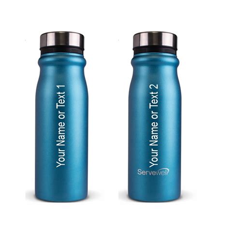 Servewell Hudson Stainless Steel Bottle 1100ml-Blue Designs and Templates
