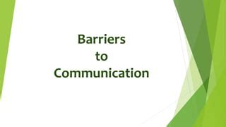 Communication Barriers Flow Chart Class 10 的图像结果