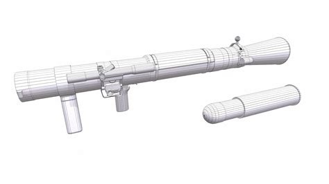 Carl Gustaf M2 Recoilless Rifle Low-poly PBR 3D - TurboSquid 2181646
