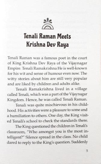 Stories of Tenali Raman (15 Stories) – Books and You