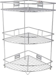 NITYA Dish Drainer Kitchen Rack Steel kitchen 3 tier kitchen corner ...