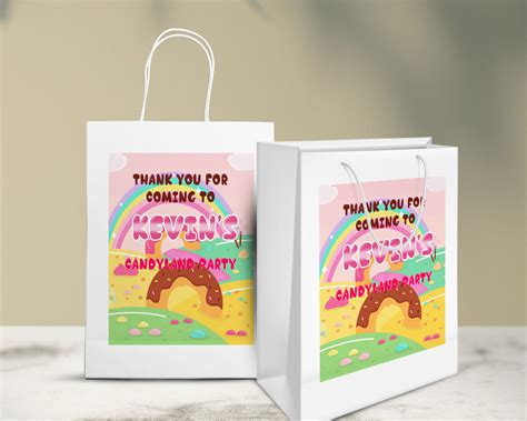 Candy Theme Oversized Return Gift Bag | Birthday Party Decorations ...