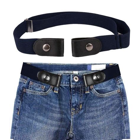 Buy LIMBANI BROTHERS™ No Buckle Elastic Belt for Women Mens Adjustable ...