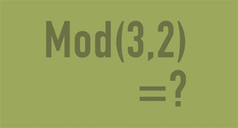 Image result for Mod Formula Excel