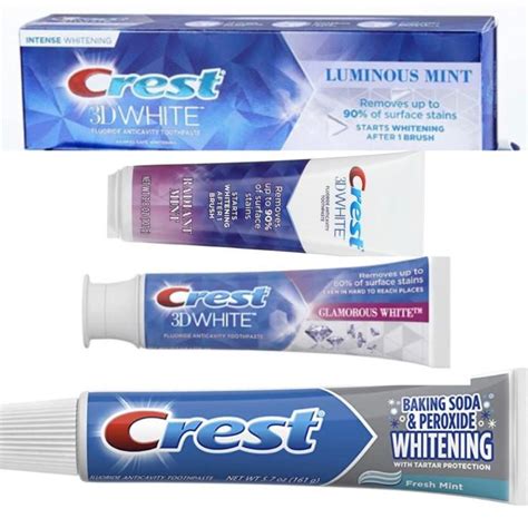 Image result for Crest 3D Glamorous White Toothpaste