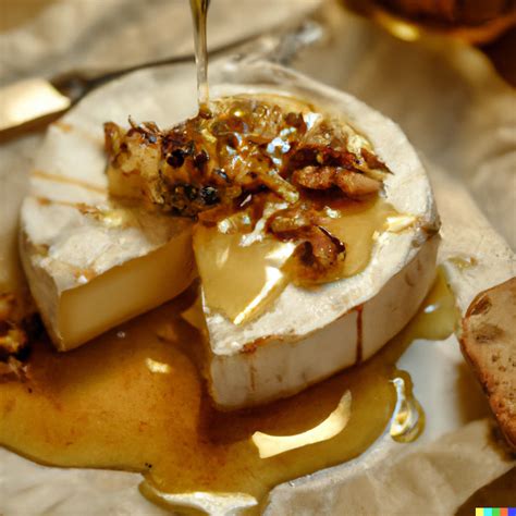 Queso Brie Horneado con Miel y Nueces - recetas de quesos