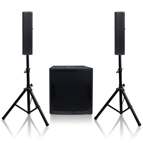 Buy Sound Town Subwoofer and Column Speaker Line Array System, with Two ...