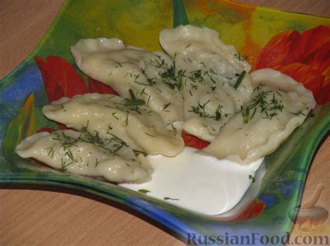 Вареники с картошкой, рецепты на RussianFood.com: 140 рецептов ...